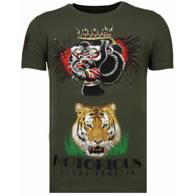 Local Fanatic Conor tattoo t-shirt groen 13-6203K large