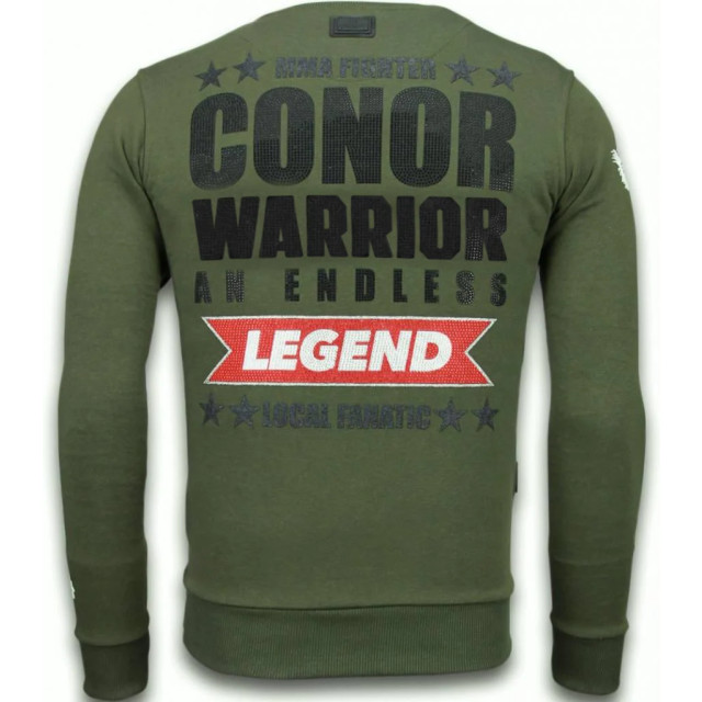 Local Fanatic Conor notorious crewneck groen 5913GR large