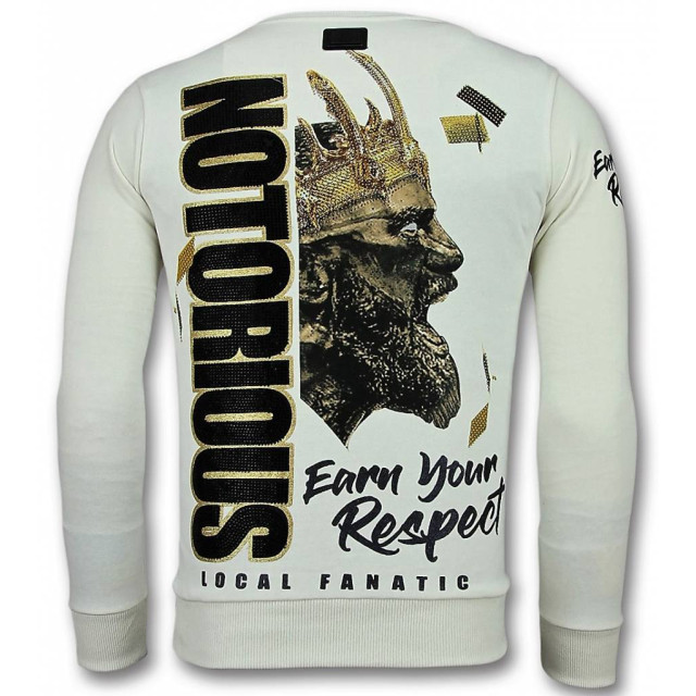 Local Fanatic Notorious trui king conor sweater 11-6300W large