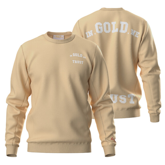 In Gold We Trust Casual sweater heren IGWTCR-039 large