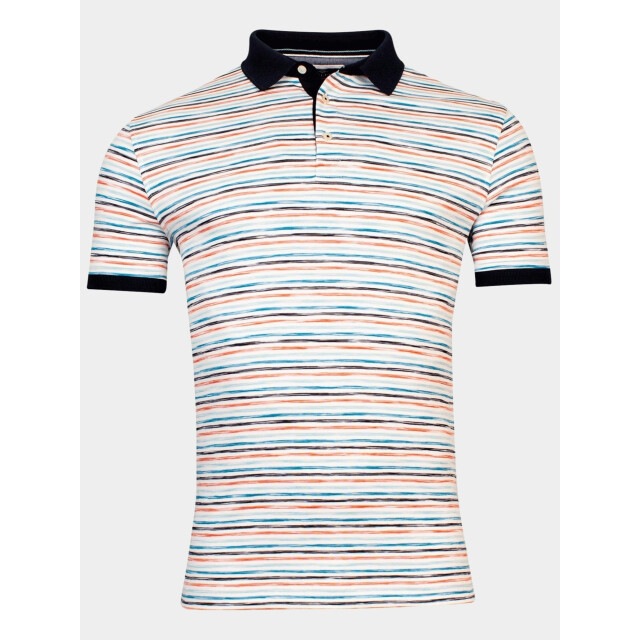 Baileys Polo korte mouw blauw poloshirt 315288/77 174201 large