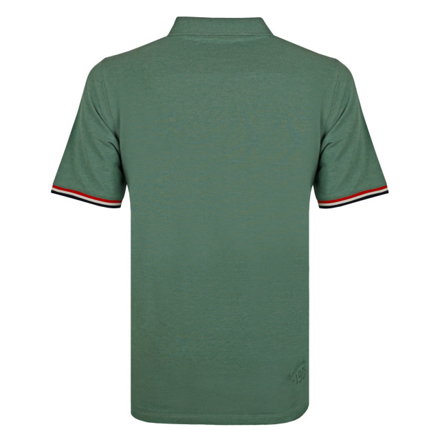 Q1905 Polo shirt bloemendaal grijs QM2301022-938-1 large