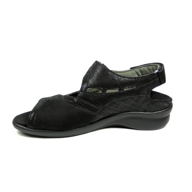 Durea 7408 wijdte H Sandalen Zwart 7408 wijdte H large