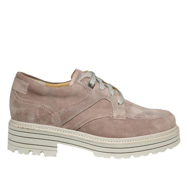 Durea 6276 wijdte H Veterschoenen Roze 6276 wijdte H large