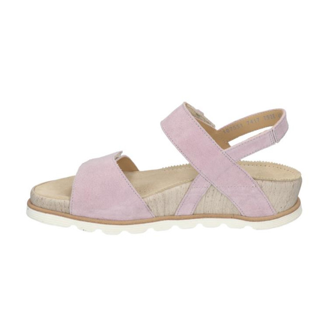 Durea 7416 wijdte H Sandalen Roze 7416 wijdte H large