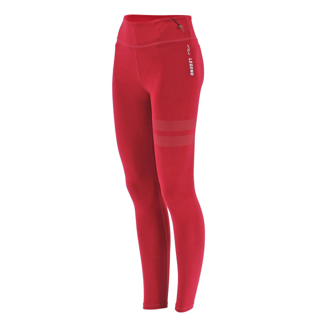 Legend Sports Sportlegging red with white Y4730009REDLEGGINGS large