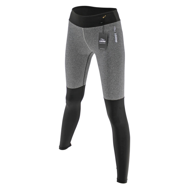 Legend Sports Sportlegging black-grey Y4730033BLACK GREY LEGGINGS large