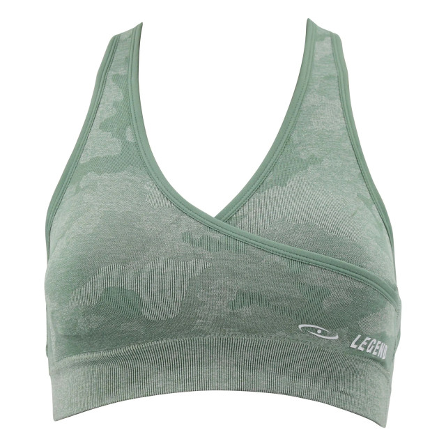 Legend Sports Dames sport-bh camo green Y4710010LGGREEN large