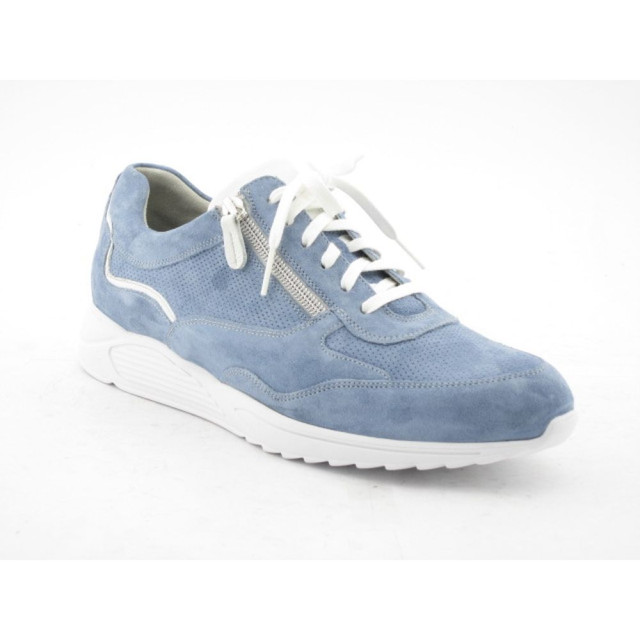 Durea 6249 Veterschoenen Blauw 6249 large