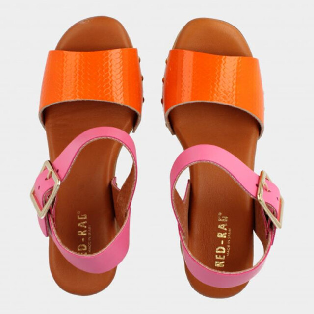Red Rag 79570 Sandalen Oranje 79570 large