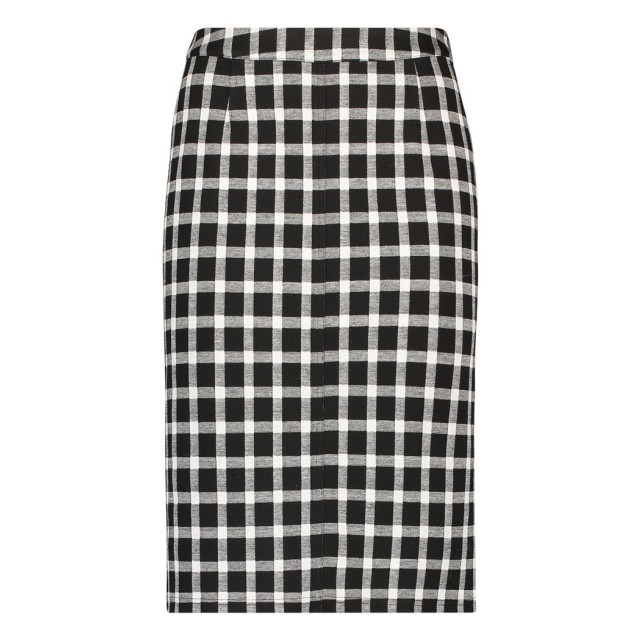 Simple Raff check skirt hj-vis black/offwhite Simple Raff check skirt HJ-VIS Black/offwhite large