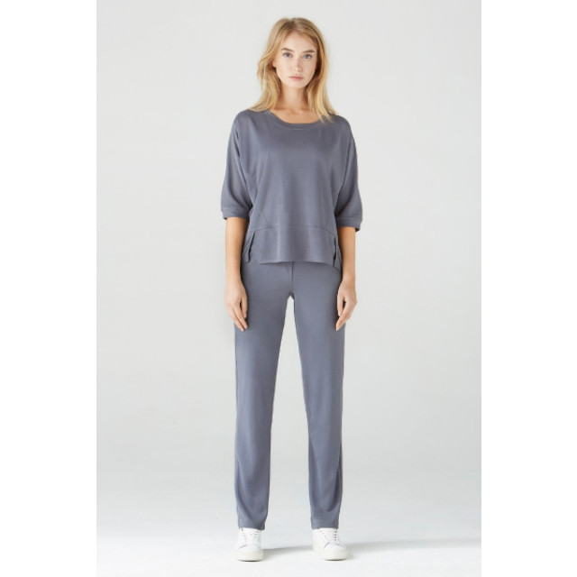 Simple Avy belted pant mid grey Simple Avy Belted pant Mid grey large