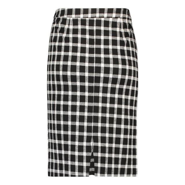 Simple Raff check skirt hj-vis black/offwhite Simple Raff check skirt HJ-VIS Black/offwhite large