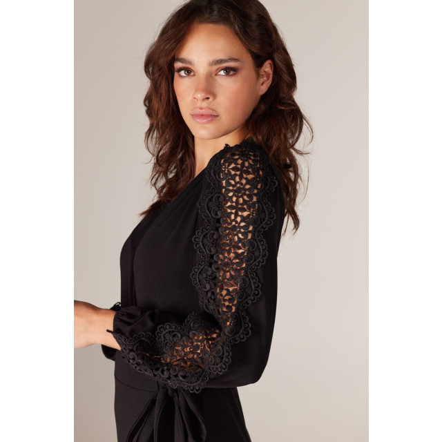 Jansen Amsterdam Danoa wrap dress black 0-5-1-2-1-3-1-1-2-1-1-3-1-1-2-1-2-2-2-2-1-1-1-2-1-2-1-2-1-1-1-1-1-1-2-1-1-1-1-3 large