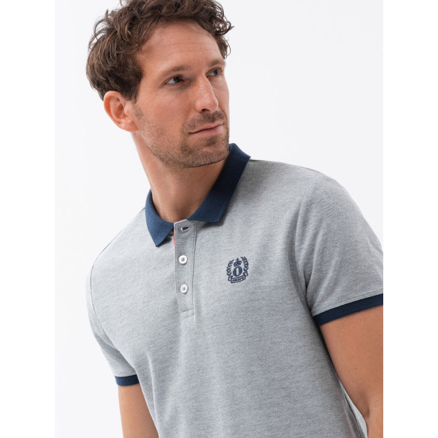 Ombre Polo heren monte carlo - s1634 OM-S1634-4 large