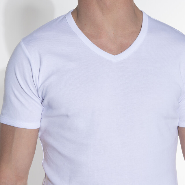 Garage Slim fit t-shirt v-hals 014015-01-M large