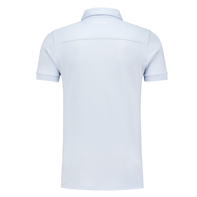 Morse code Polo met korte mouwen 090577-001-M large