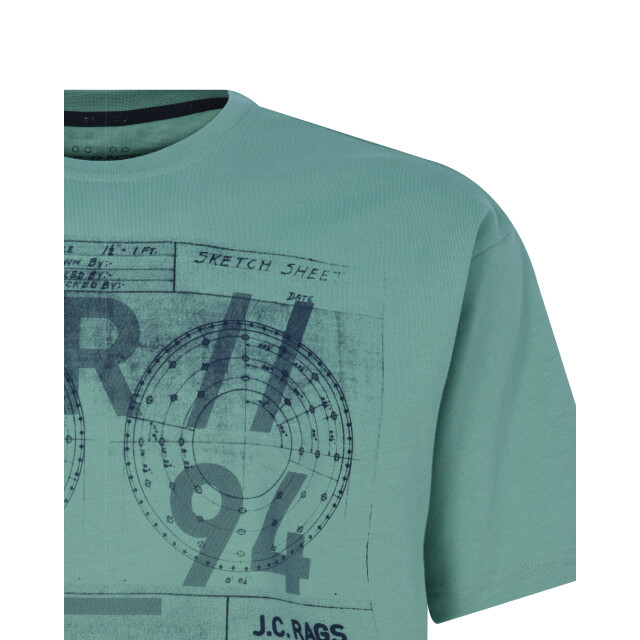 J.C. Rags Judd t-shirt met korte mouwen 084881-001-S large