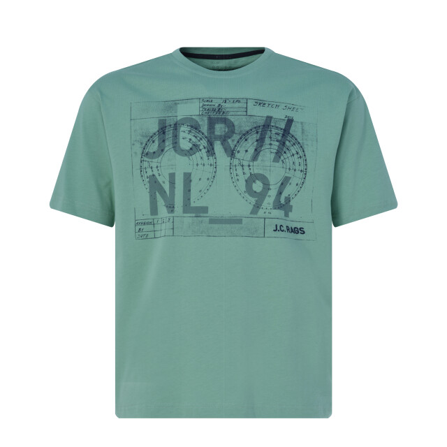J.C. Rags Judd t-shirt met korte mouwen 084881-001-S large