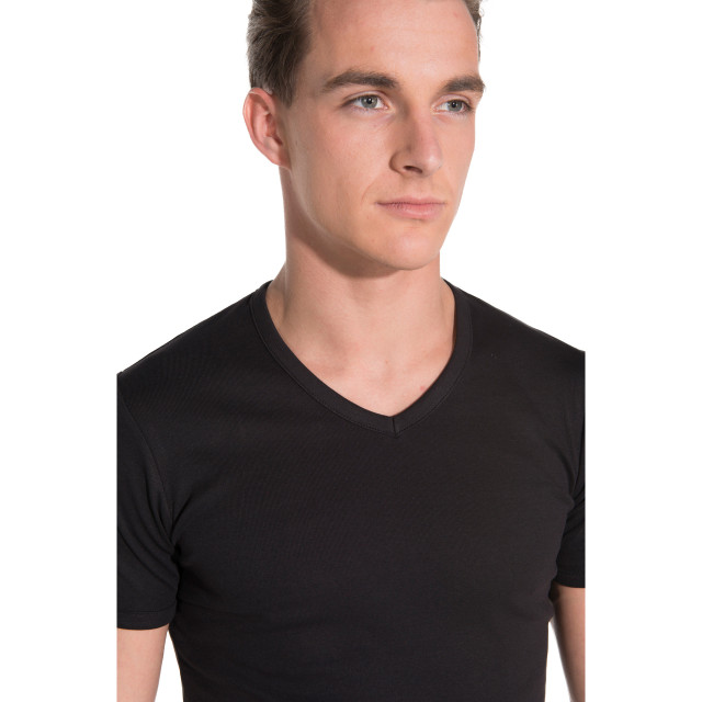 Garage Slim fit t-shirt v-hals 014015-10-L large