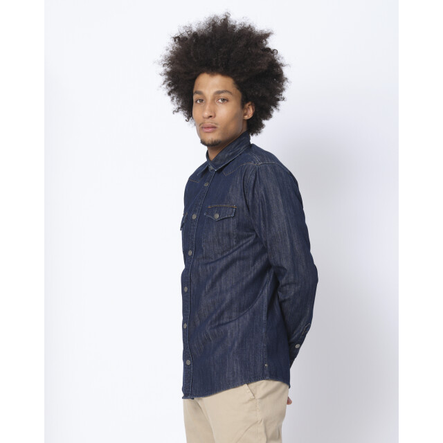 J.C. Rags Rufus casual overhemd met lange mouwen 077711-001-XXL large