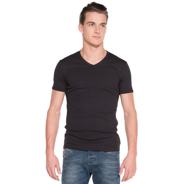 Garage Slim fit t-shirt v-hals 014015-10-L large