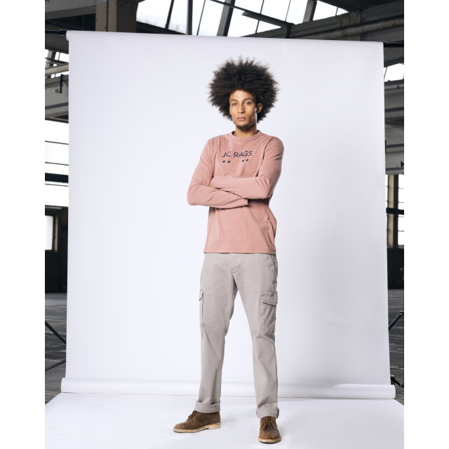 J.C. Rags Renzo t-shirt met lange mouwen 076966-002-L large