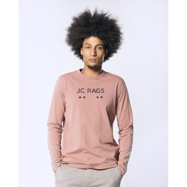 J.C. Rags Renzo t-shirt met lange mouwen 076966-002-L large