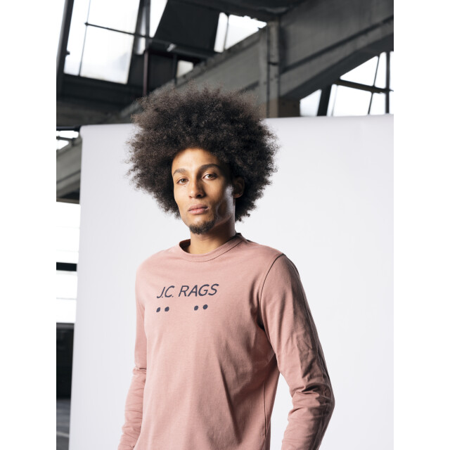 J.C. Rags Renzo t-shirt met lange mouwen 076966-002-L large