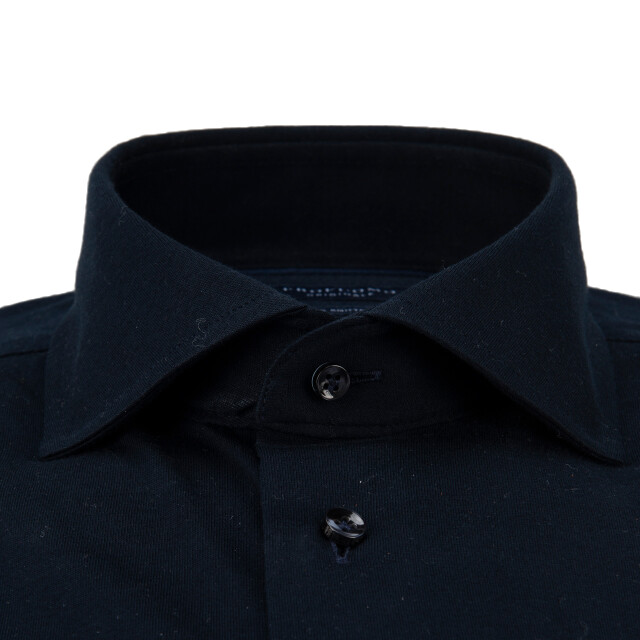 Profuomo Originale slim fit knitted overhemd met lange mouwen 051670-001-44 large