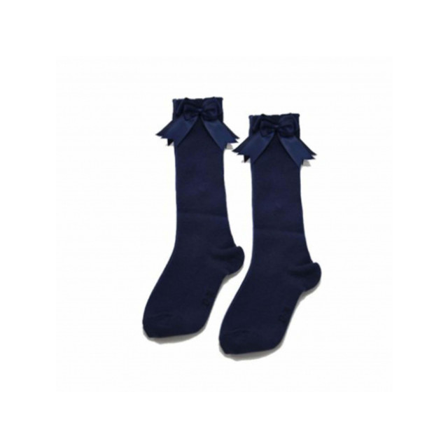 In Control 876-2 knee socks navy 876-2 large