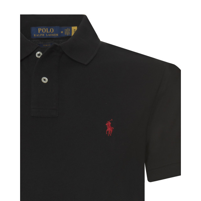 Polo Ralph Lauren Slim fit mesh polo met korte mouwen 058492-002-XL large