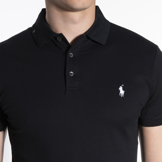 Polo Ralph Lauren Slim fit stretch mesh polo met korte mouwen 047432-005-M large