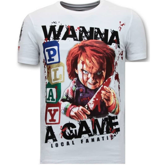 Local Fanatic T-shirt chucky childs play 11-6365W large