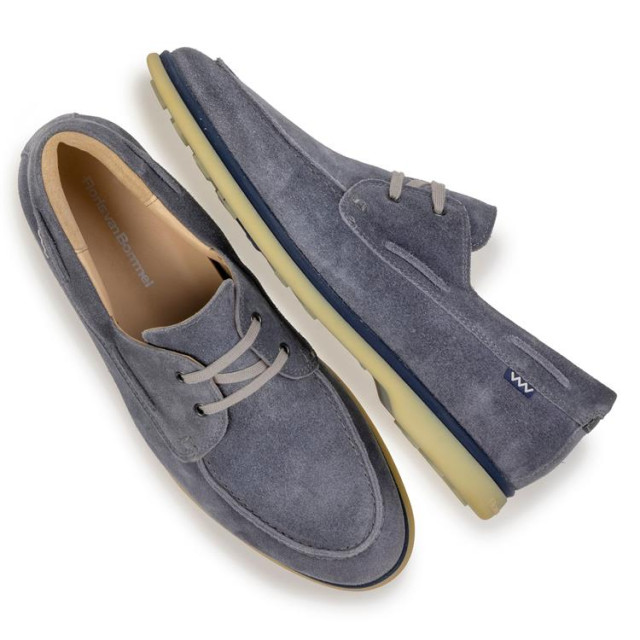 Floris van Bommel SFM-30202 Veterschoenen Blauw SFM-30202 large