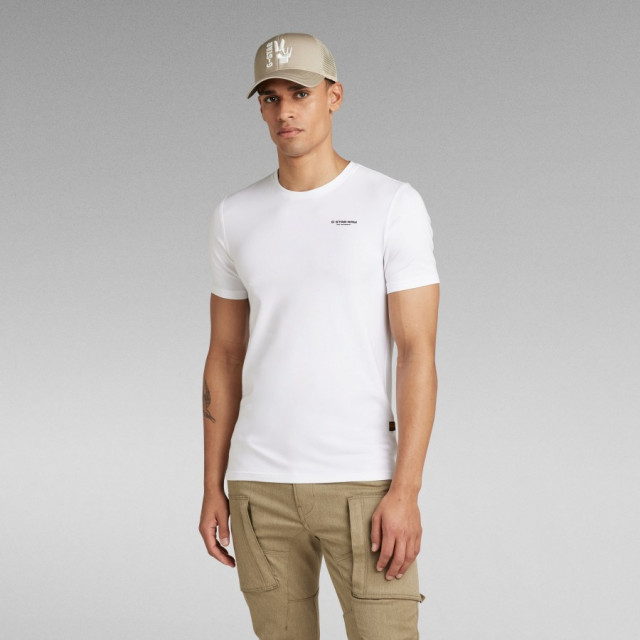 G-Star D19070 c723 slim base 110 white t-shirt o-ne 110 White/D19070 C723 Slim Base large