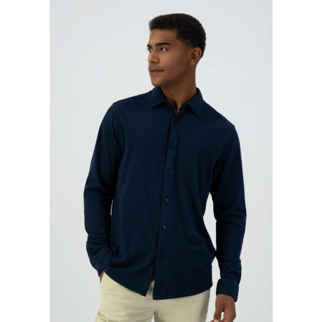 Dstrezzed Kirk shirt melange pique 303714-NOS-649 large