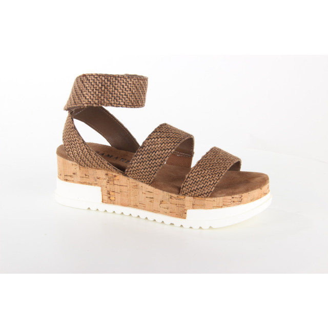 Lazamani 75.812 brown dames sandalen sportief Lazamani 75.812 BROWN large