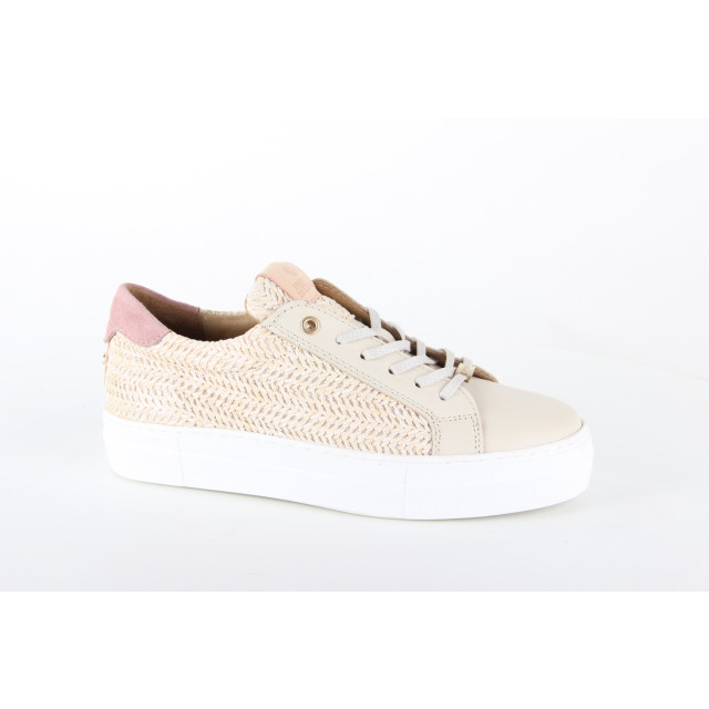 Fred de la Bretoniere Frs0874 sand/rose dames sneakers Fred De La Bretoniere FRS0874 SAND/ROSE large