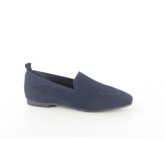 La Strada 2111884-60 blue dames instappers gekleed La Strada 2111884-4060 BLUE large