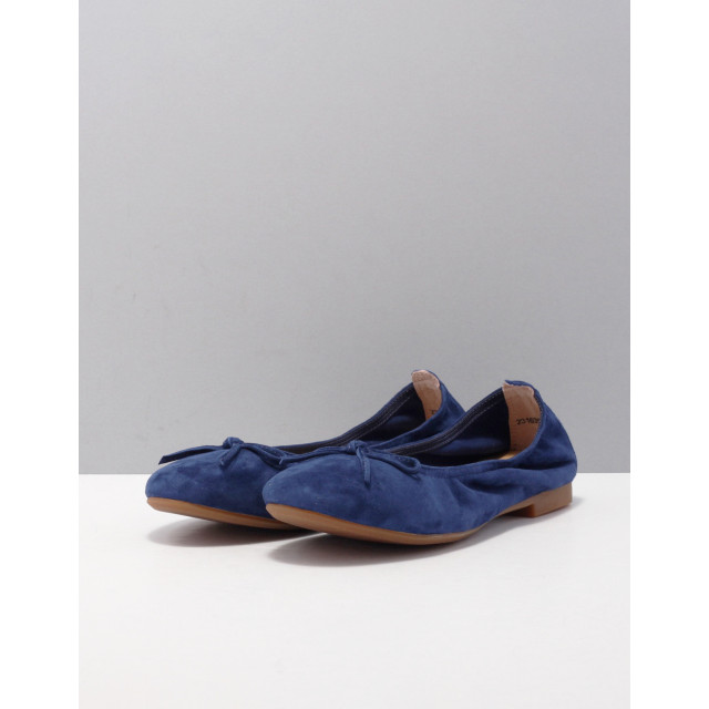 Si Ballerina's dames 2316351 bright d.blue suede 126229-73 large