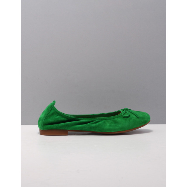 Si Ballerina's dames 2316218 green suede 126229-82 large