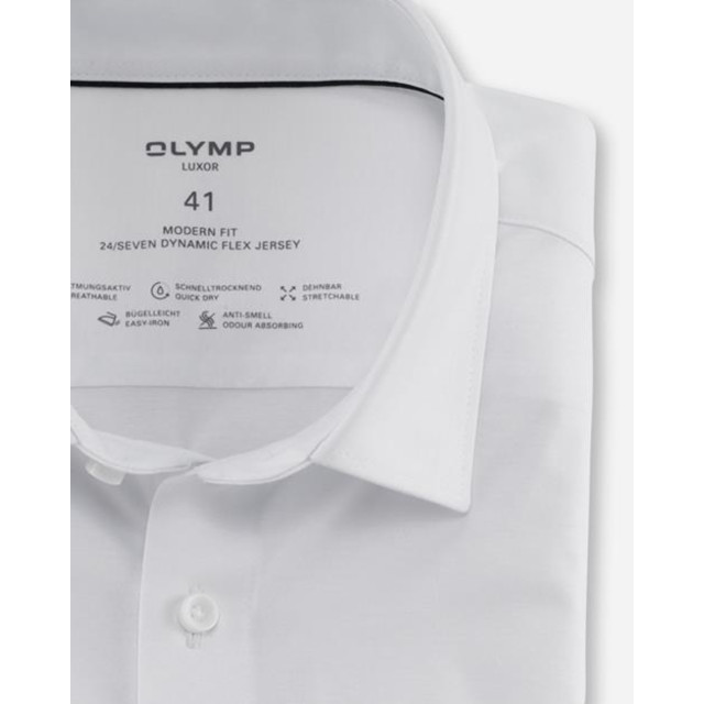 Olymp Luxor 24/7 modern fit overhemd met lange mouwen 060406-001-44 large