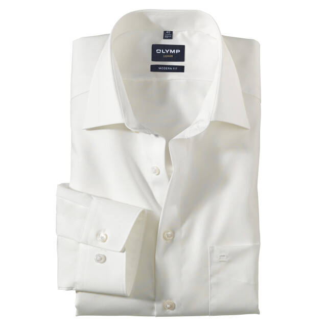 Olymp Luxor modern fit overhemd met lange mouwen 011431-83-44 large