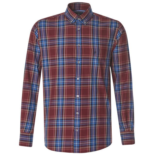 Campbell Casual overhemd met lange mouwen 077710-004-XXL large