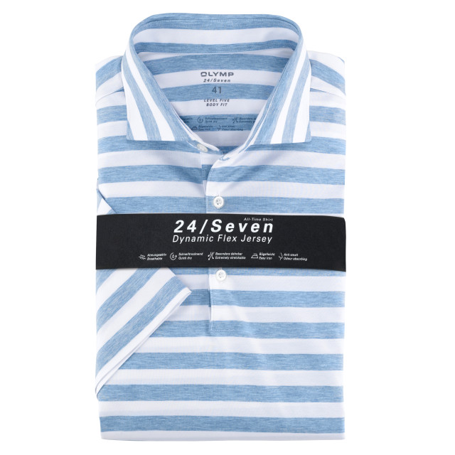 Olymp 24/seven level overhemd met korte mouwen 075698-001-43 large