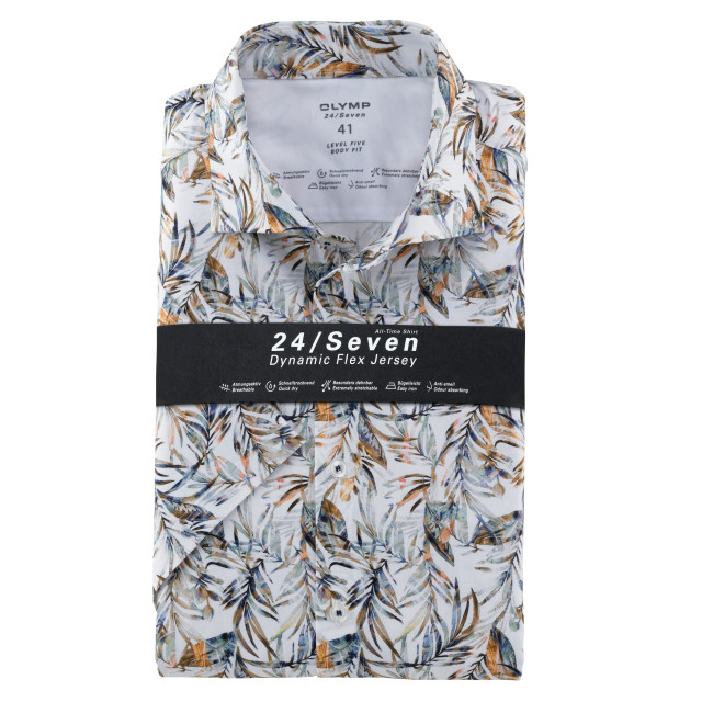 Olymp 24/seven level 5 overhemd met korte mouwen 075694-001-42 large