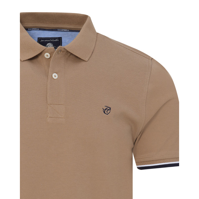 Campbell Classic leicester polo met korte mouwen 084379-021-XL large