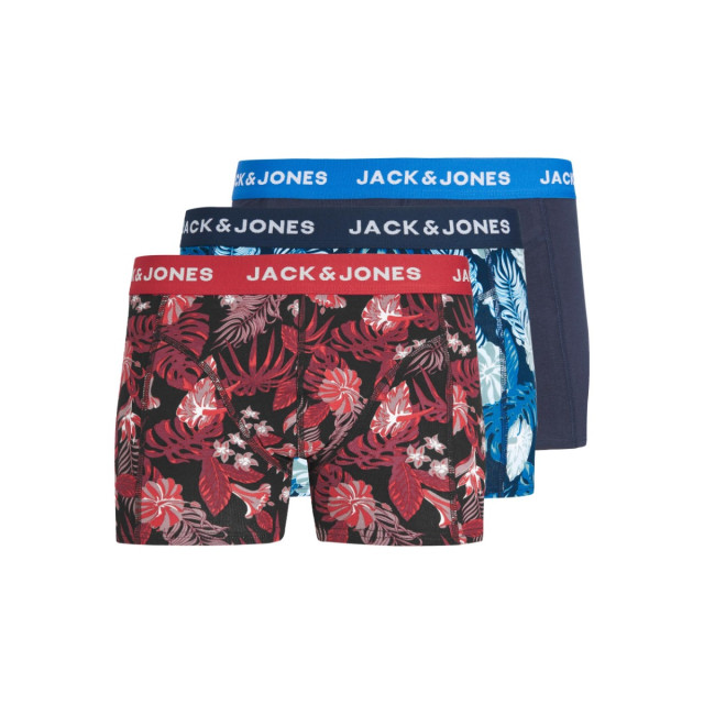 Jack & Jones Jacjoel floral trunks 3 pack jnr 12228457 large
