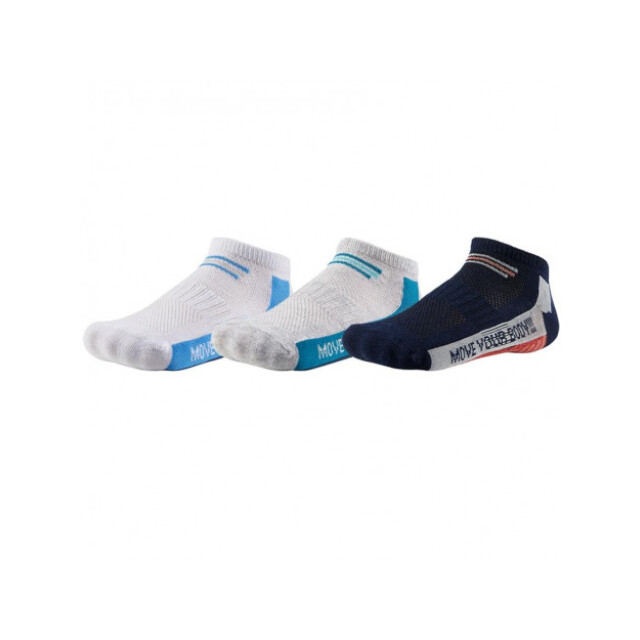 In Control 866 3pack sport sneakersocks 15345323 Blauw|35-38 large